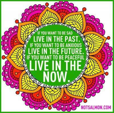 living in the now